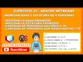 Ejercicio 23 Java - Apache NetBeans