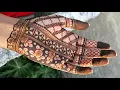 Lagu Front Hand Trending Mehndi Design 💕 | Step by Step Tutorial | Hater talur mehndi design