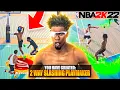 This 2-WAY SLASHING PLAYMAKER BUILD IS UNSTOPPABLE NBA 2K22 BEST JUMPSHOT BADGES ANIMATIONS