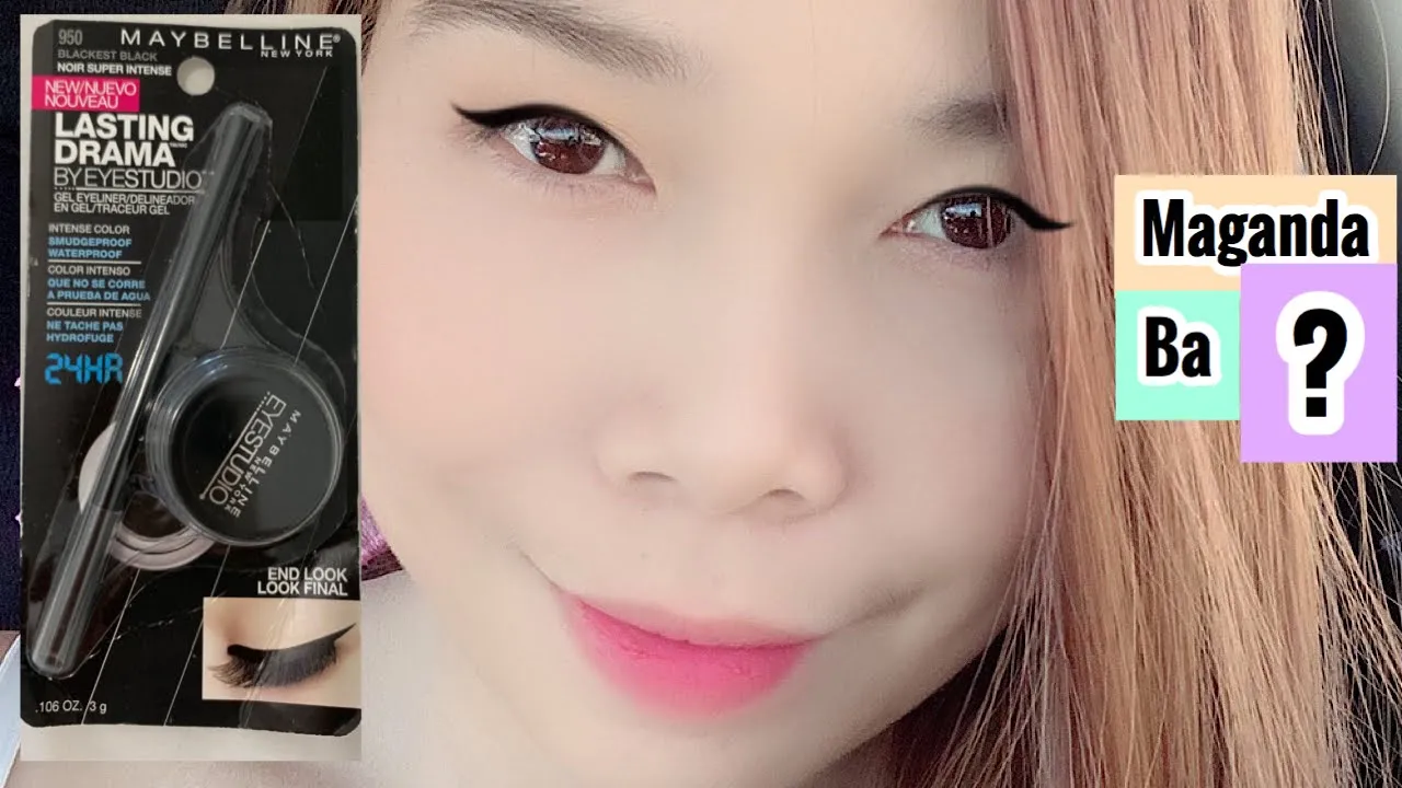 MAYBELLINE GEL EYELINER REVIEW