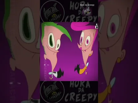 A BIZARRA ANIMAÇÃO dos Padrinhos Mágicos #horadacreepy#padrinhosmagicos