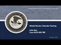 Master Calendar Model Hearing John Doe Case Number 123-456-789