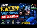 How to Optimize Windows for Maximum Gaming Performance 2026 Guide
