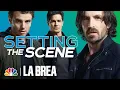 Eoin Macken Nicholas Gonzalez and Josh McKenzie Explore the Mid-Season Finale NBC s La Brea