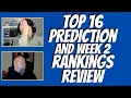 Second Regional Rankings Review and Top 16 Predictions - D3 Datacast