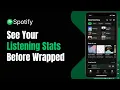 How to See Your Spotify Listening Stats Before Wrapped