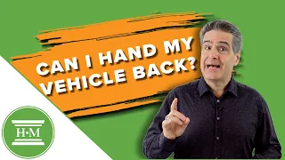 Voluntary Car Surrender Time to hand it back