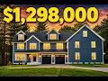 New Construction Colonial in Billerica MA 3 800 sq ft In-Law Suite Spa Bath Full Tour