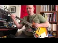 Lazy Bird(Coltrane): Solo Guitar Improve(in Time) with Gibson ES335