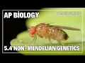 5 4 Non-Mendelian Genetics