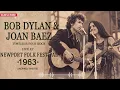 BOB DYLAN & JOAN BAEZ 🔥 FOLK ROCK LEGENDS | LIVE AT NEWPORT FOLK FESTIVAL 1963 (INSPIRED TRIBUTE)