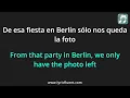 Feid - SORRY 4 THAT MUCH Lyrics English Translation - Spanish and English Dual Lyrics  - Subtitles