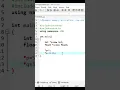 Dynamic memory allocation new and delete Run time memory