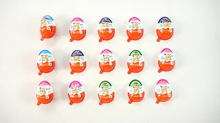 15 Kinder Joy Collection | Harry Potter, Barbie, Pink Edition & Natoon Surprise Eggs
