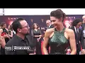 Nominees Hiro Koda and Jahnel Curfman Cobra Kai on the 2019 Creative Arts Emmys Red Carpet
