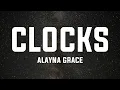 Download Lagu Alayna Grace - clocks (Lyrics)