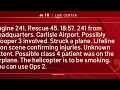 Emergency recordings shed light on midair collision