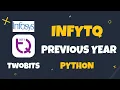5 InfyTQ Previous Year Questions Python InfyTQ Preparation Easy Explanation