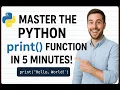 Master the print Function in 2 Minutes Python Made Simple
