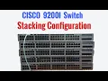 Cisco Catalyst 9200l Switch Stack Configuration Stacking Cisco Catalyst 9200L Hindi