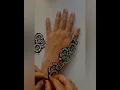 How to use henna stencils New henna floral stencil design