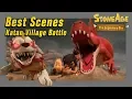 Lagu Dinosaurs Attack l Best Scenes of Stone Age the Legendary Pet l Katan Village Battle Episode