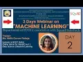 Data Science and Machine Learning - DAY 2