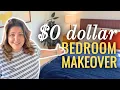 Transformational $0 Bedroom Makeover! Realistic + ACTUALLY FREE! (NO DIYs)