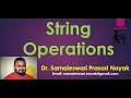 String Operations in Java