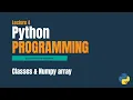 Python Lecture 4
