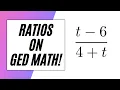 GED Math Ratios