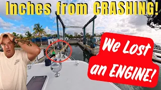 INCHES FROM DISASTER! 🚨 Losing an Engine & Thrusters Heading into the Concrete Haul-Out Well