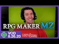 Making a game with audience ideas RPG Maker MZ VOD 8 26 20
