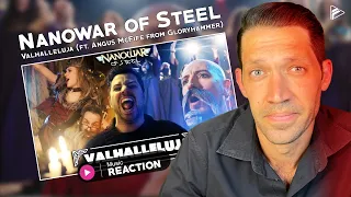 Nanowar of Steel - Valhalleluja (ft. Angus McFife from Gloryhammer) Reaction