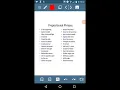 Grammar - Prepositional phrases that tell time place