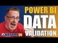 Power BI Data Validation - Data God Tools