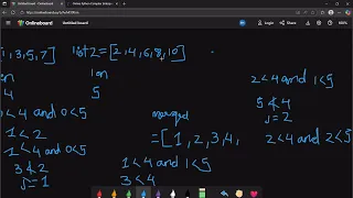Python program to merge two sorted lists into one sorted list without using sort or sorted