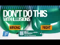 Top 2 Mistakes when Spraying our Illusion Series of Powders Prismatic Powders
