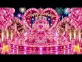 Happy Birthday Song LIVE 🎂 | Beautiful Pink Cake Birthday Celebration Wishes Remix 🎉⭐️