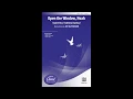 Open the Window Noah SSAA by Jay Althouse - Score Sound