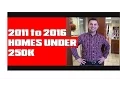 2011 to 2016 Homes Under 250K