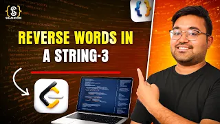 Reverse Words in a String III Java plus DSA Placement FAANG