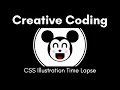 Creative Coding CSS Illustration Time Lapse