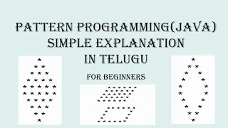 JAVA PROGRAMMING - Rhombus Hollow Rhombus Parallelogram Patterns in Java