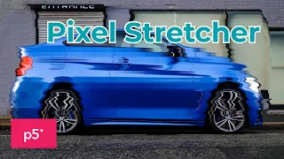 Make a Pixel Stretch Tool in p5js
