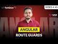 Angular 19 Tutorial Route Guards with canActivate Protected Routes 2025