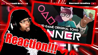 OR3O【Squid Game Original Song】Winner (ft. @Kuraiinu and @Sleeping Forest) / DB Reaction