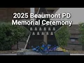 2025 BPD Fallen Officers Memorial Ceremony