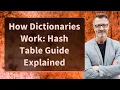 How Dictionaries Work Hash Table Guide Explained