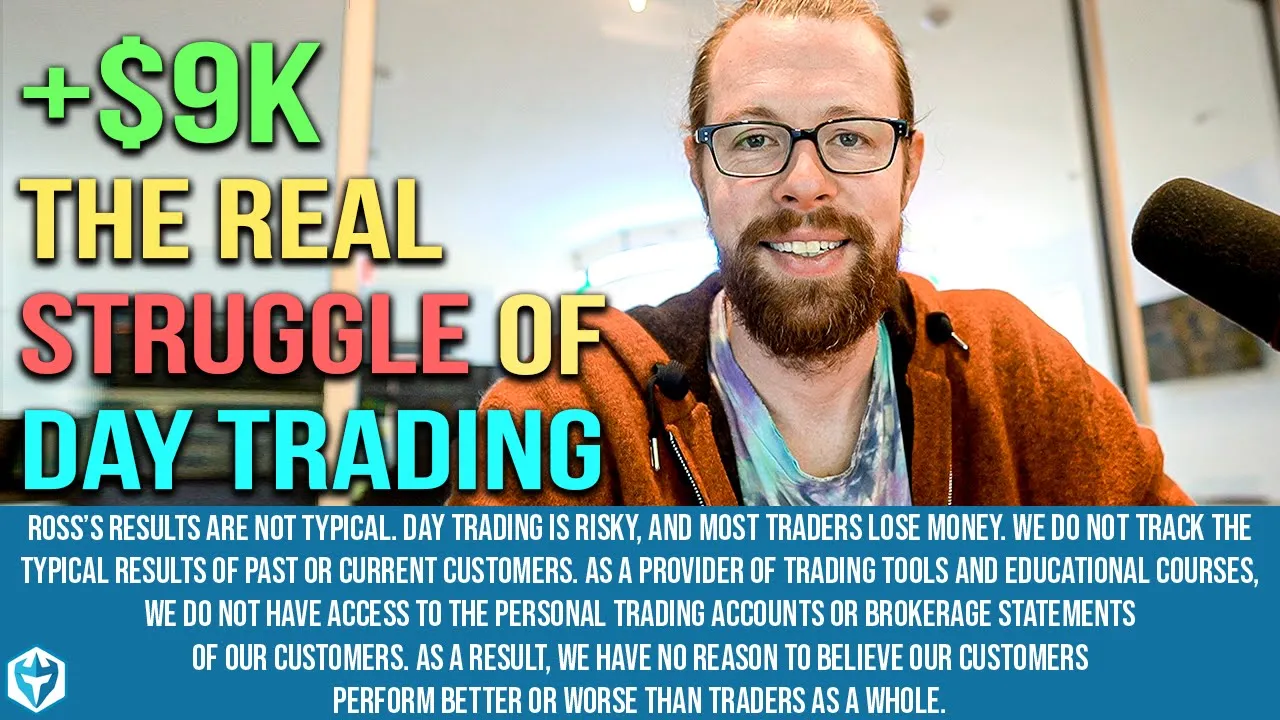 The Real Struggle of Day Trading | Day Trading Recap by Ross Cameron: video thumbnail